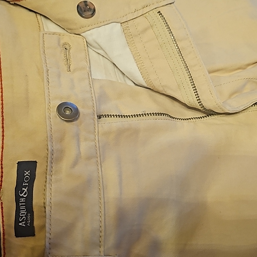 Asquith & Fox Khaki Chino - XLT 38 long - 100% Cotton